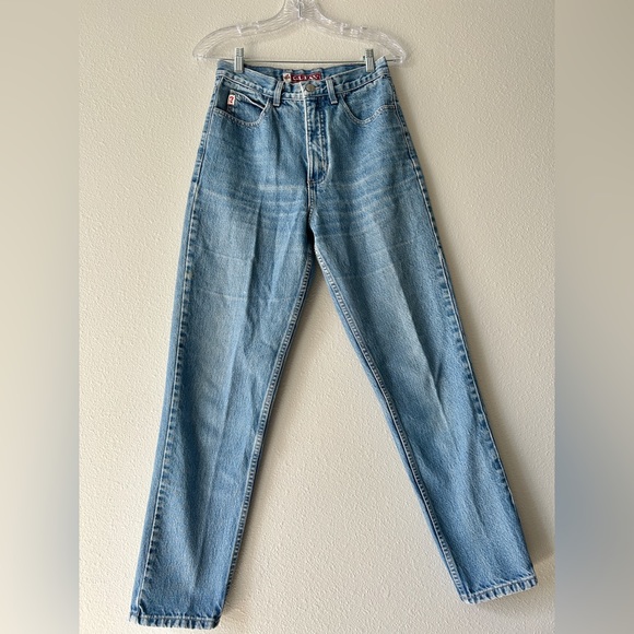 Guess Denim - Vintage GUESS High Rise Straight Leg Jeans Light Wash Women’s Size 29 90’s